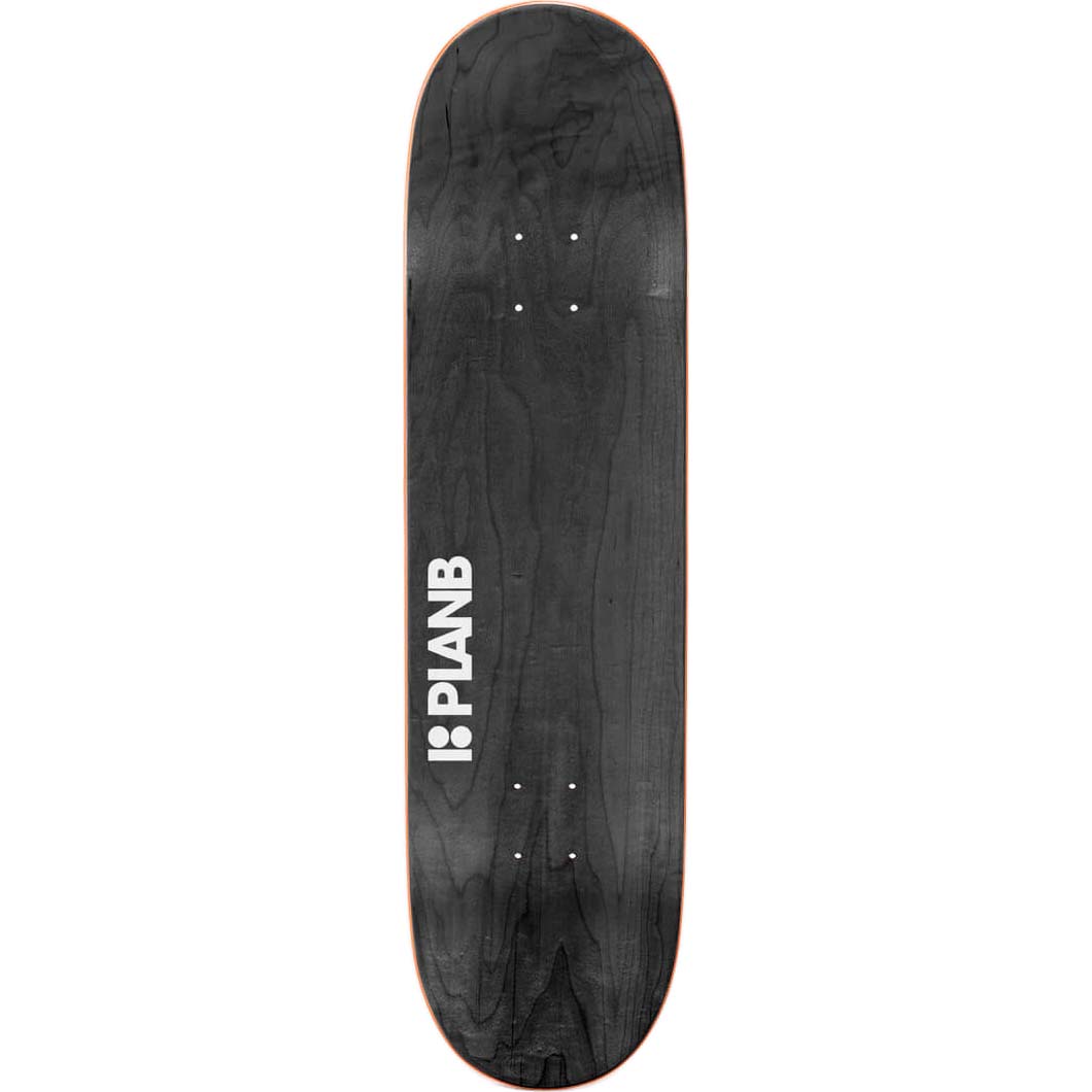Plan B Team Grain Skateboard Deck - Red 8.5"