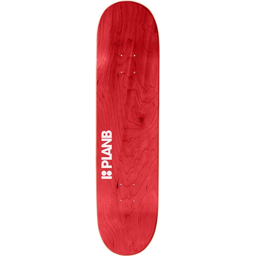 Plan B Warriors Skateboard Deck - Gustavo 8"