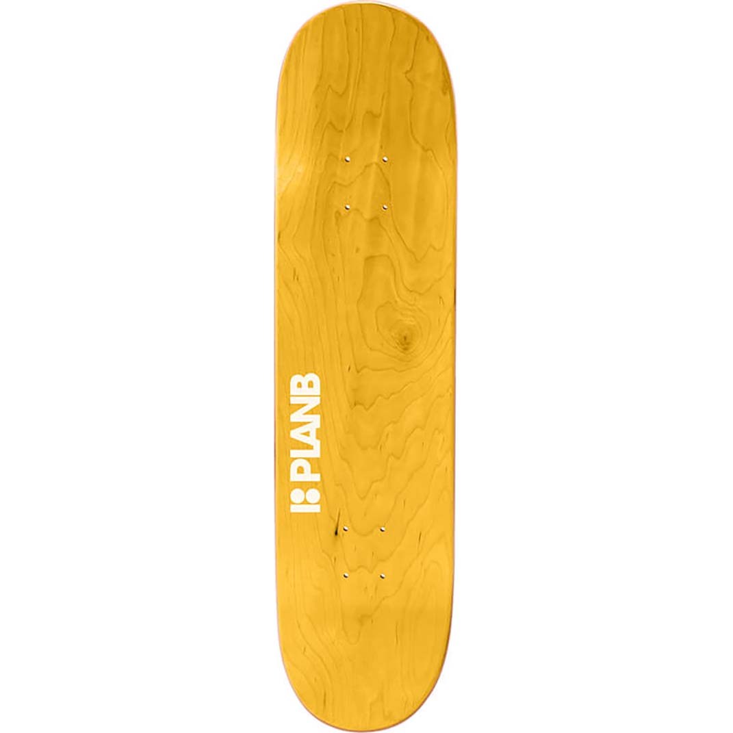 Plan B Warriors Skateboard Deck - Leather Jacket 8.25"