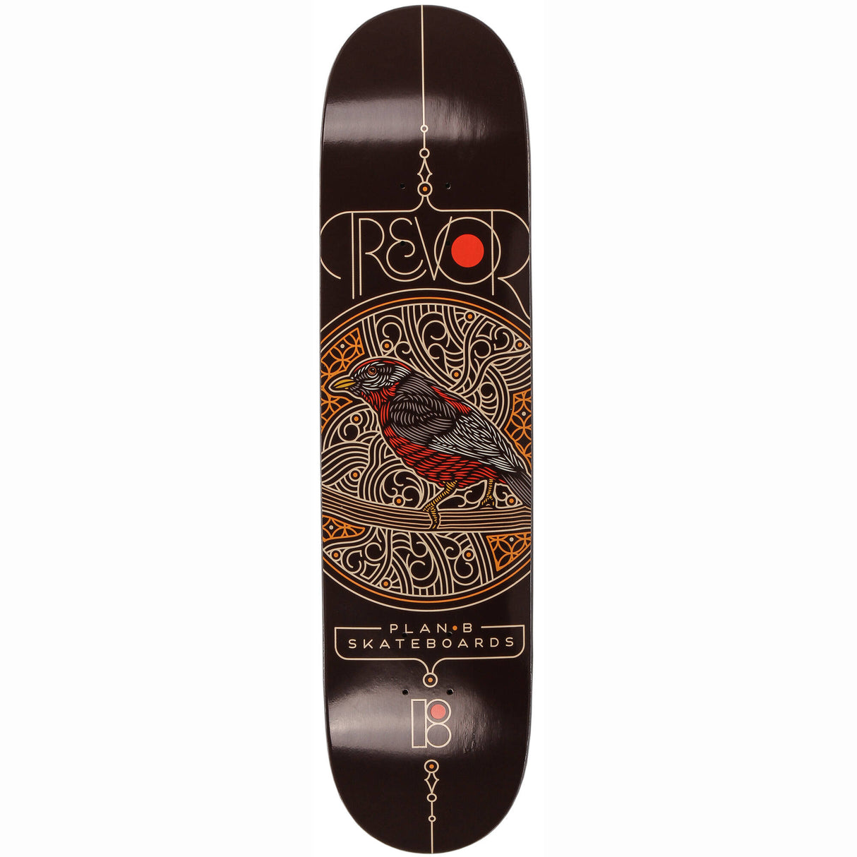Plan B Chorus Skateboard Deck - Trevor 8.25''