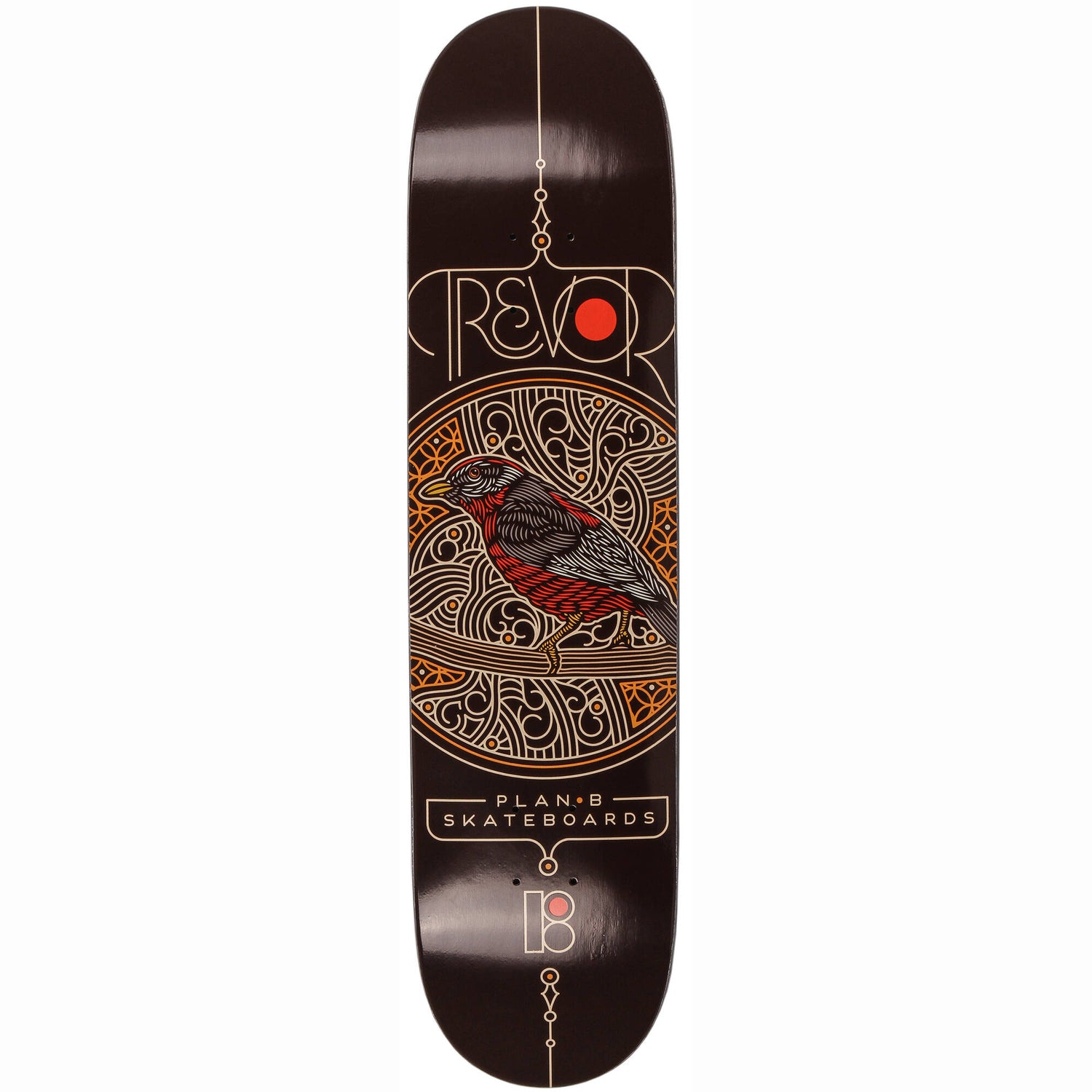 Plan B Chorus Skateboard Deck - Trevor 8.25''
