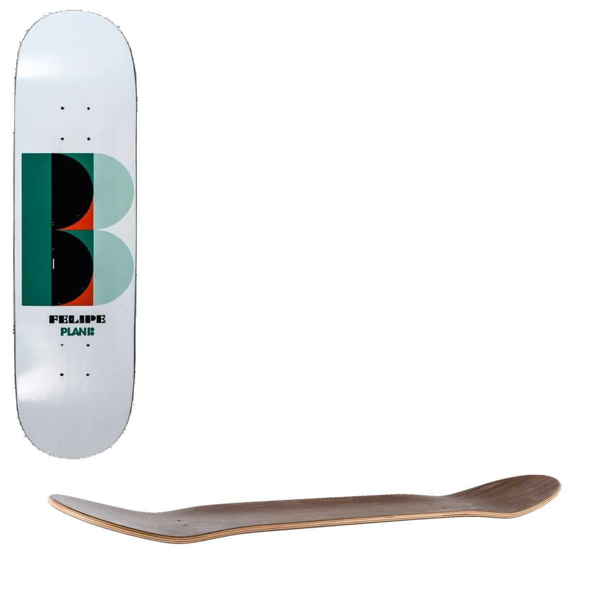 Plan B Deco Skateboard Deck - Felipe 7.75''