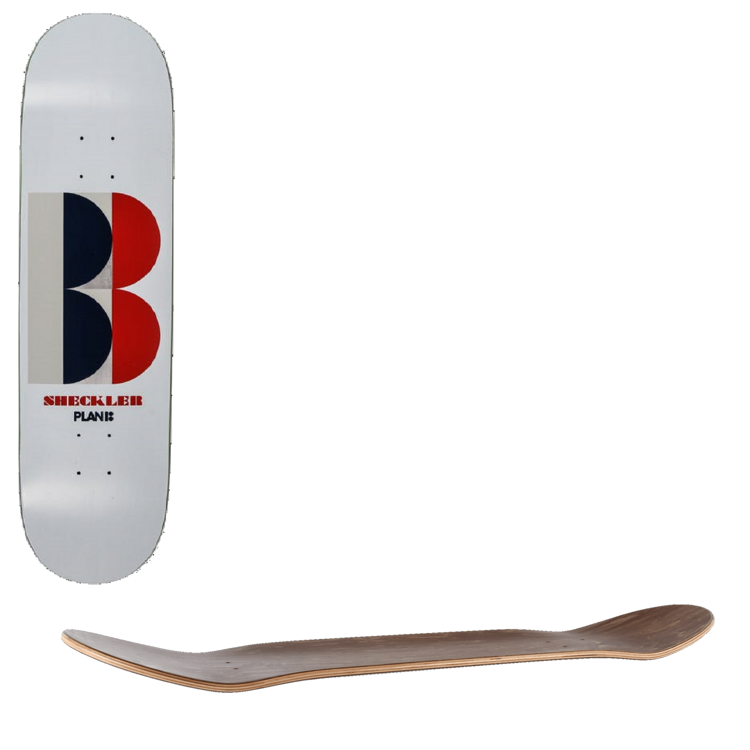Plan B Deco Skateboard Deck - Sheckler 8.25''
