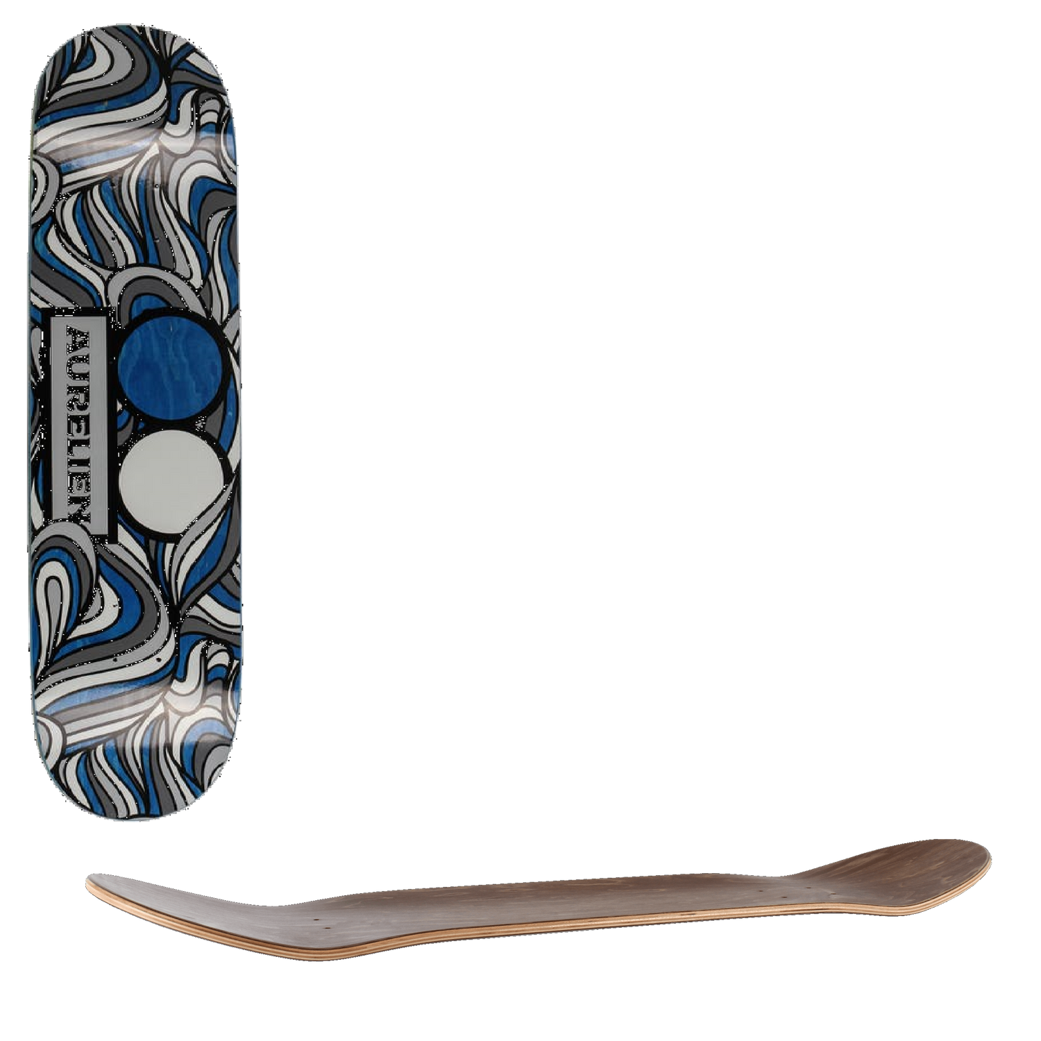 Plan B Haight St Skateboard Deck - Aurelien 8''