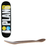 Plan B OG Team Skateboard Deck - Neon 8''