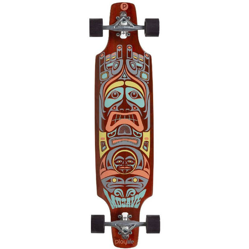 Playlife Drop Through Complete Longboard - Mojave 37.5''