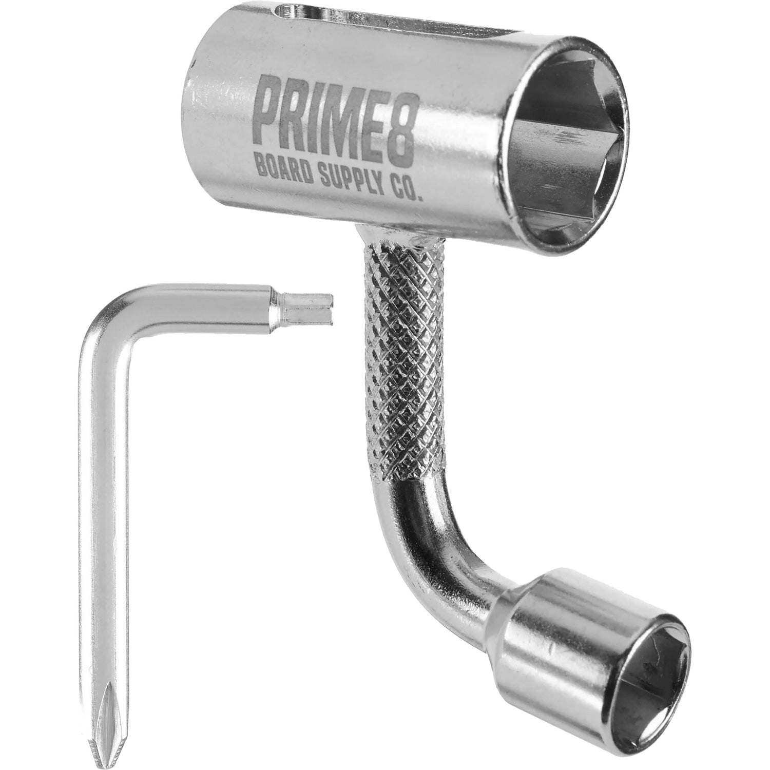 Prime8 Coin Pocket Skateboard Tool - Polished