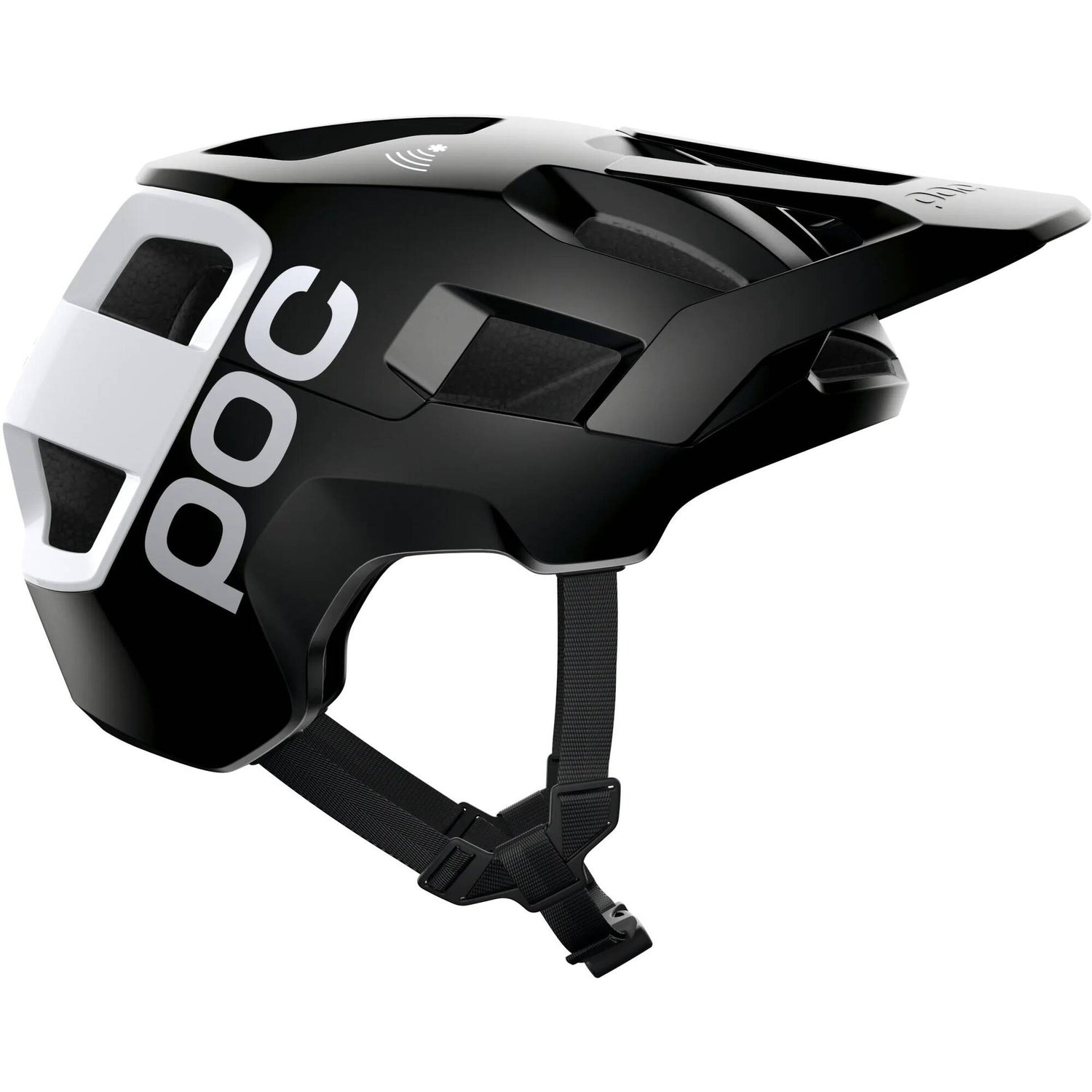 POC Kortal Race MIPS Helmet - Uranium Black/Hydrogen White Matte