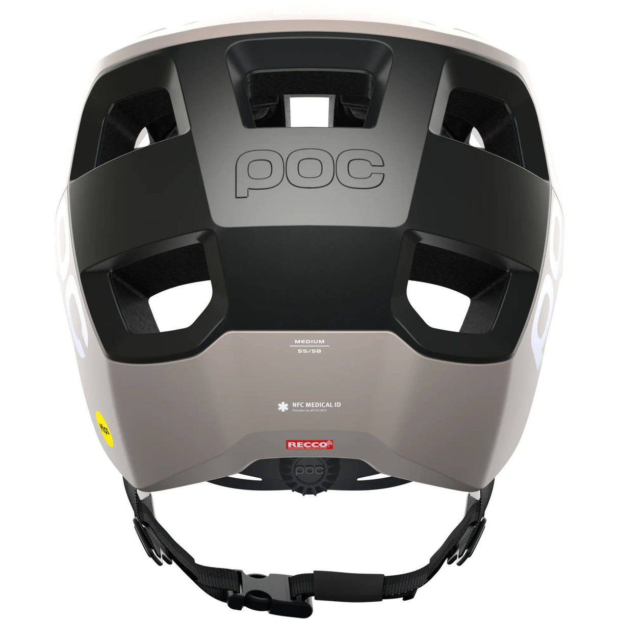 POC Kortal Race MIPS Helmet - Moonstone Grey/Uranium Black Matte