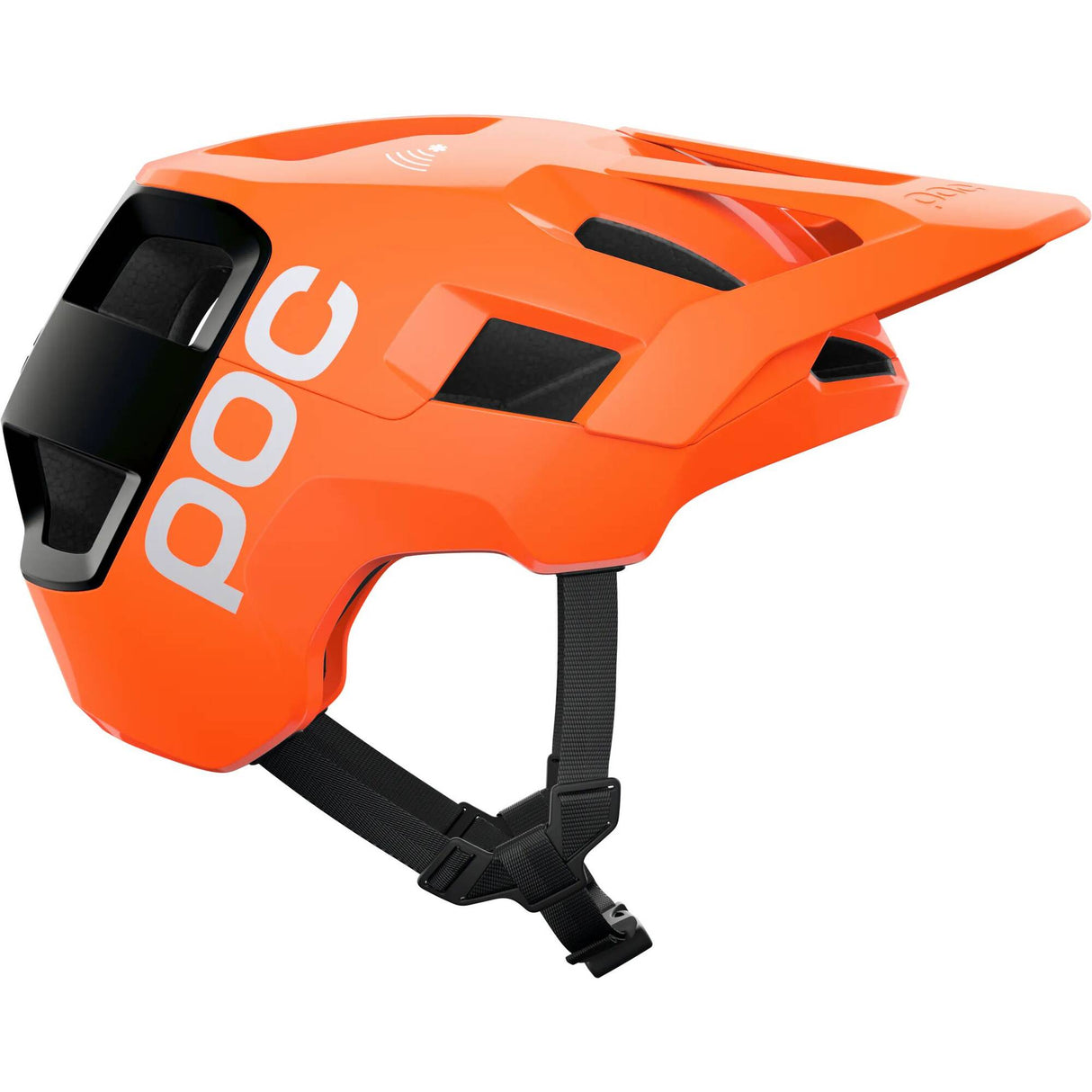 POC Kortal Race MIPS Helmet - Fluorescent Orange AVIP/Uranium Black Matte