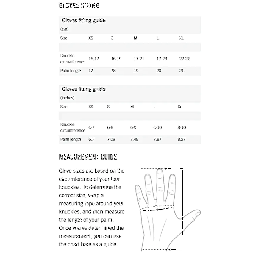 POC Resistance Enduro Protective Gloves - Uranium Black/Uranium Black