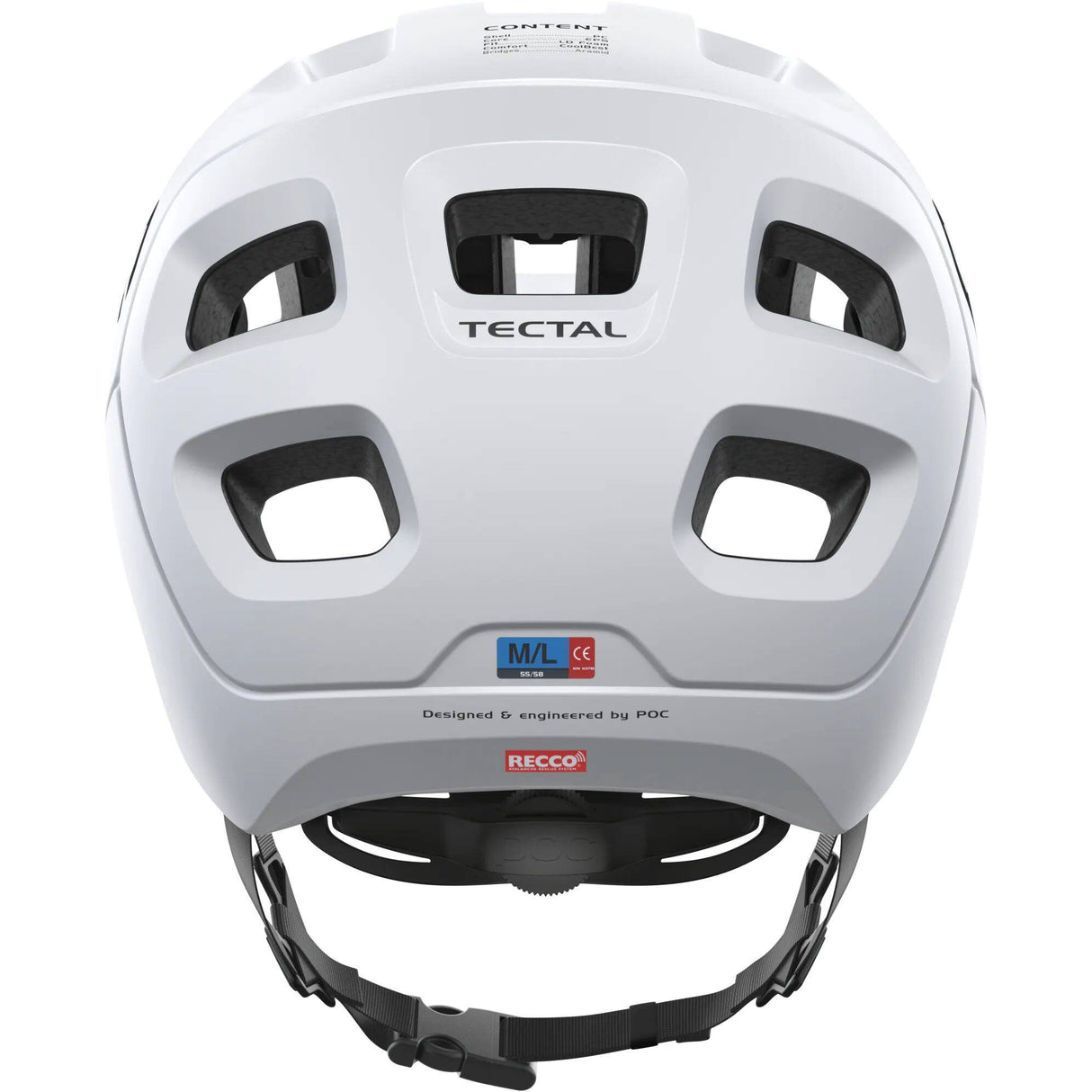 POC Tectal Helmet - Hydrogen White