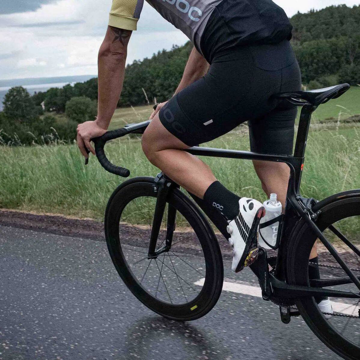 POC Ultra Socks - Uranium Black