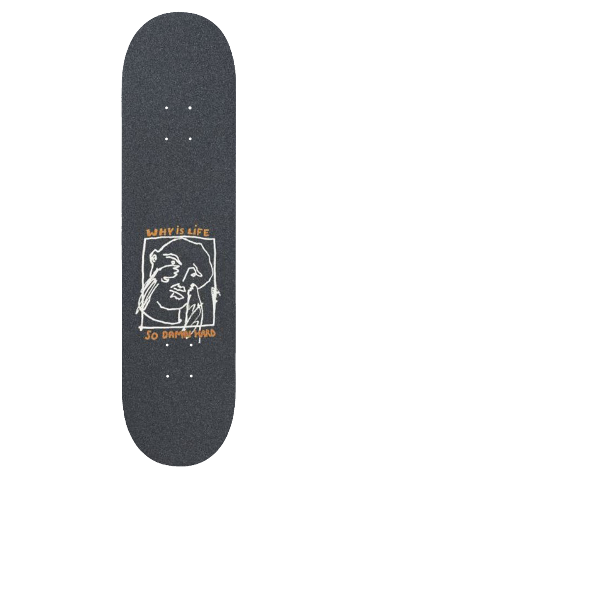 Polar Damn Hard Skateboard Grip Tape