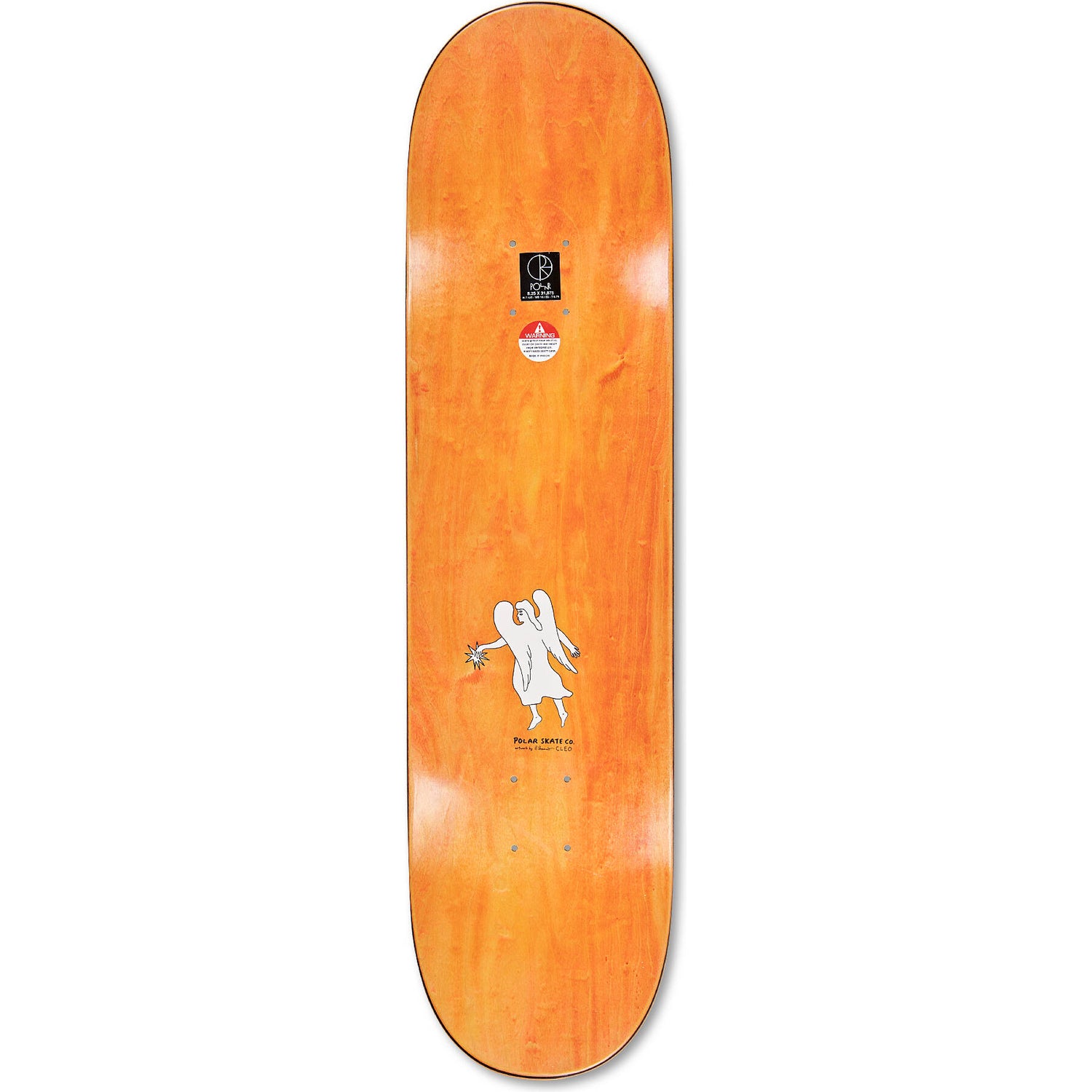 Polar Boserio Family Skateboard Deck - Blue 8.5"