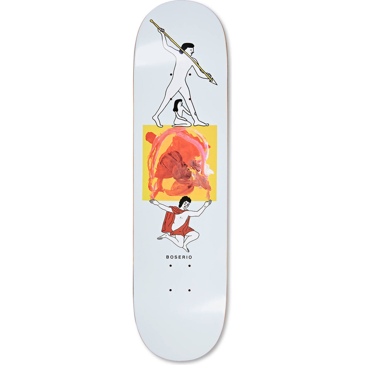 Polar Boserio Family Skateboard Deck - Blue 8.5"