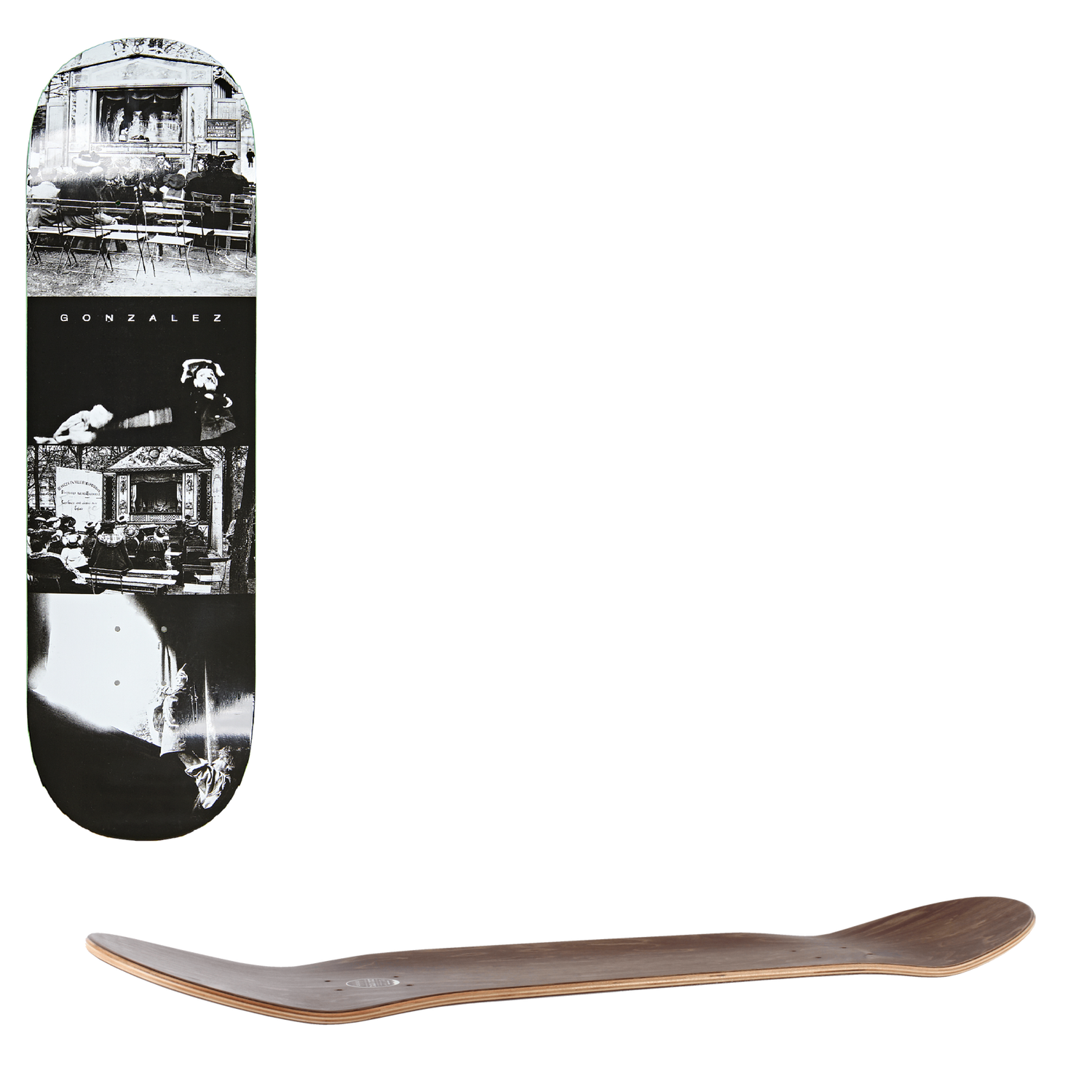 Polar Champs Elysées Paris Skateboard Deck - Gonzales 8"
