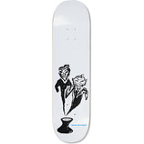Polar Aaron Herrington Pot Demons Skateboard Deck - White 8.25"