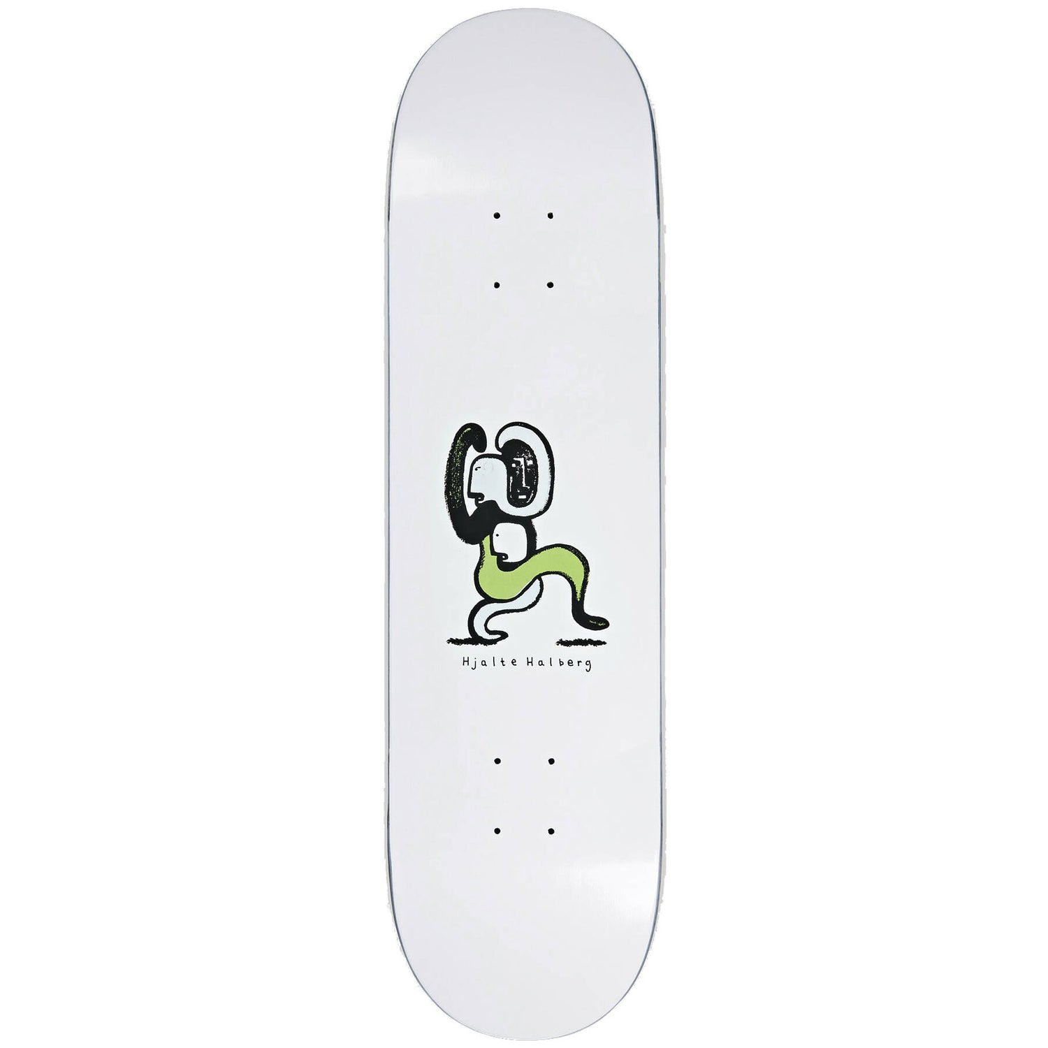 Polar Hjalte Halberg Lurking Skateboard Deck - 7.875"
