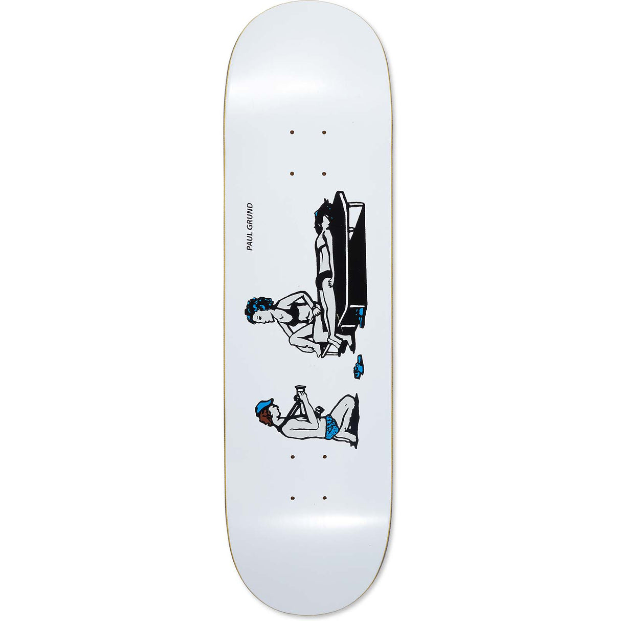 Polar Paul Grund Photographer Skateboard Deck - 8.125"