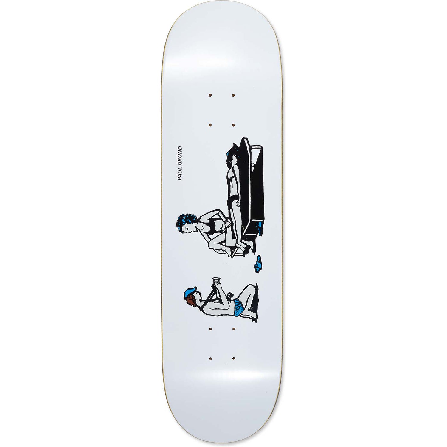 Polar Paul Grund Photographer Skateboard Deck - 8.625"
