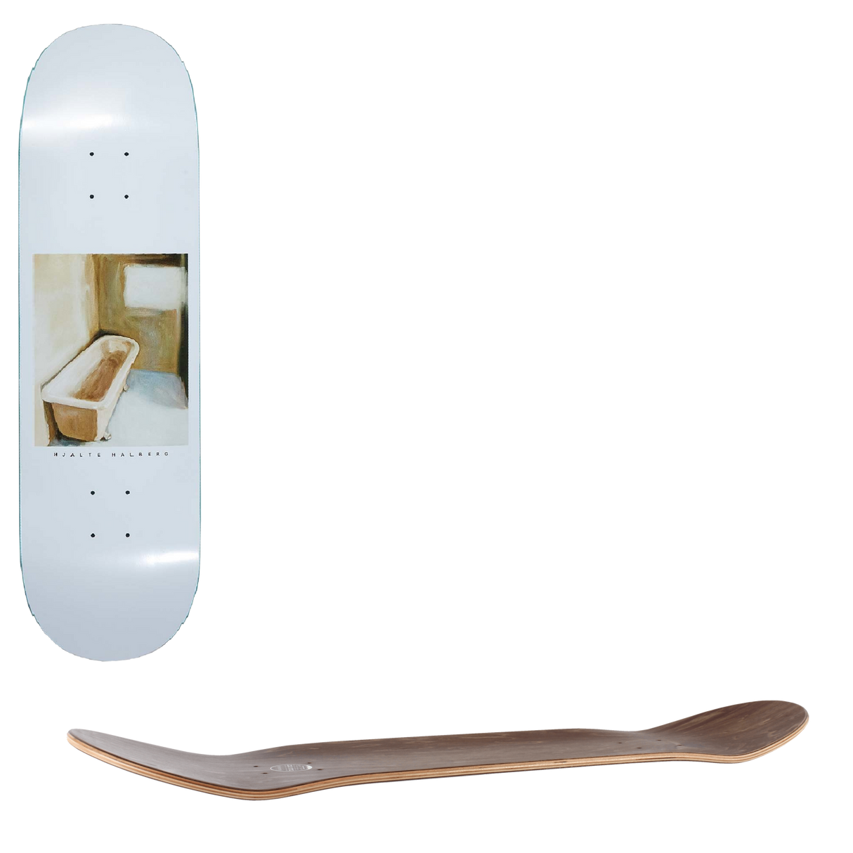 Polar Halberg Bathtub Skateboard Deck - 8.25"