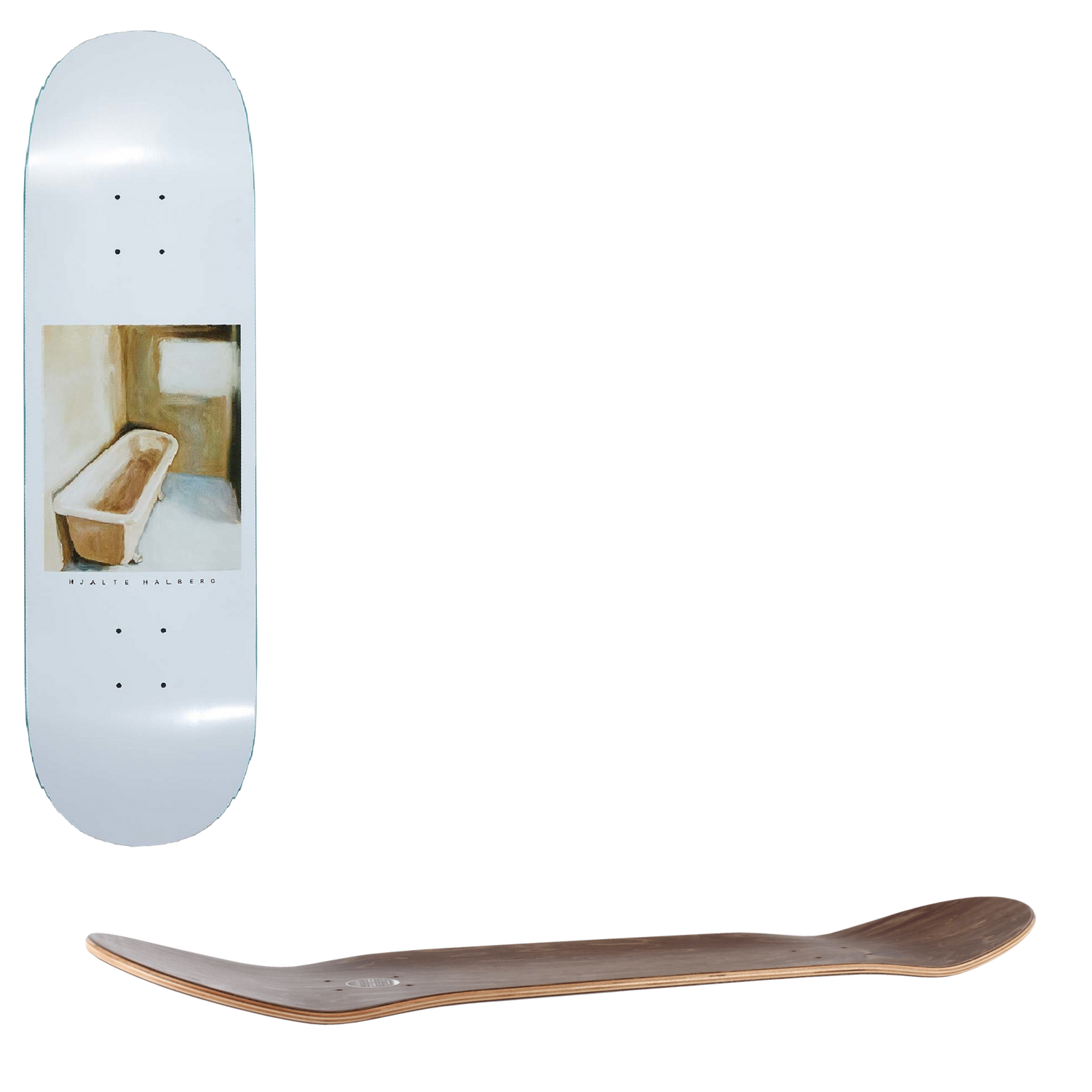 Polar Halberg Bathtub Skateboard Deck - 8.25"