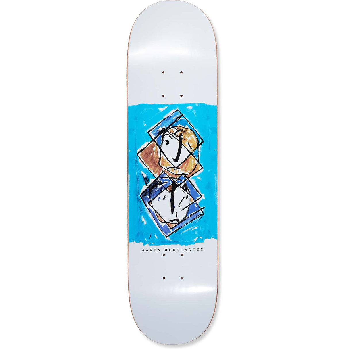 Polar Aaron Herrington Twisted Skateboard Deck - 8.25"
