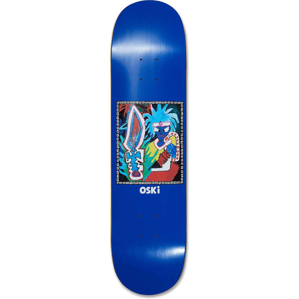 Polar Oskar Rozenberg Tribal Chief Skateboard Deck - 8"