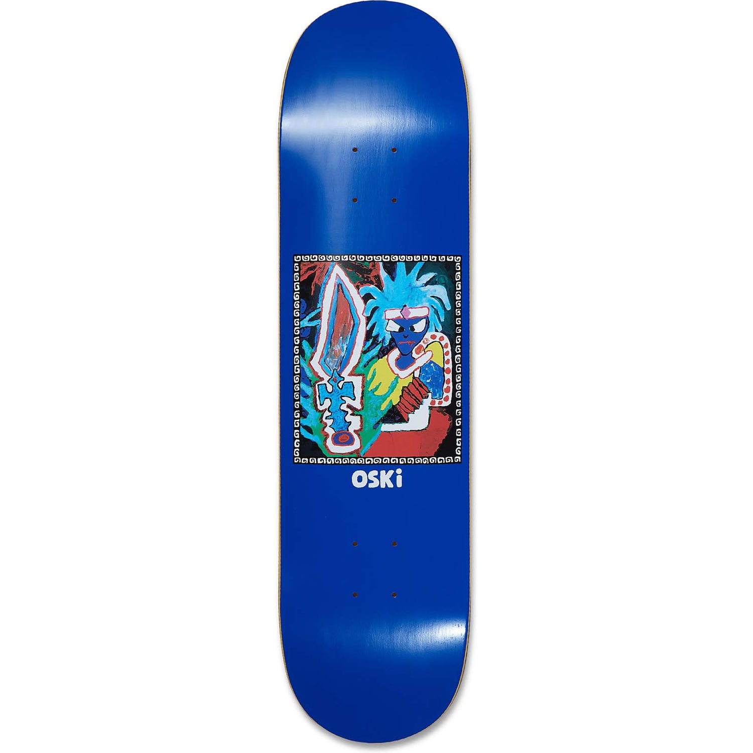Polar Oskar Rozenberg Tribal Chief Skateboard Deck - 8"