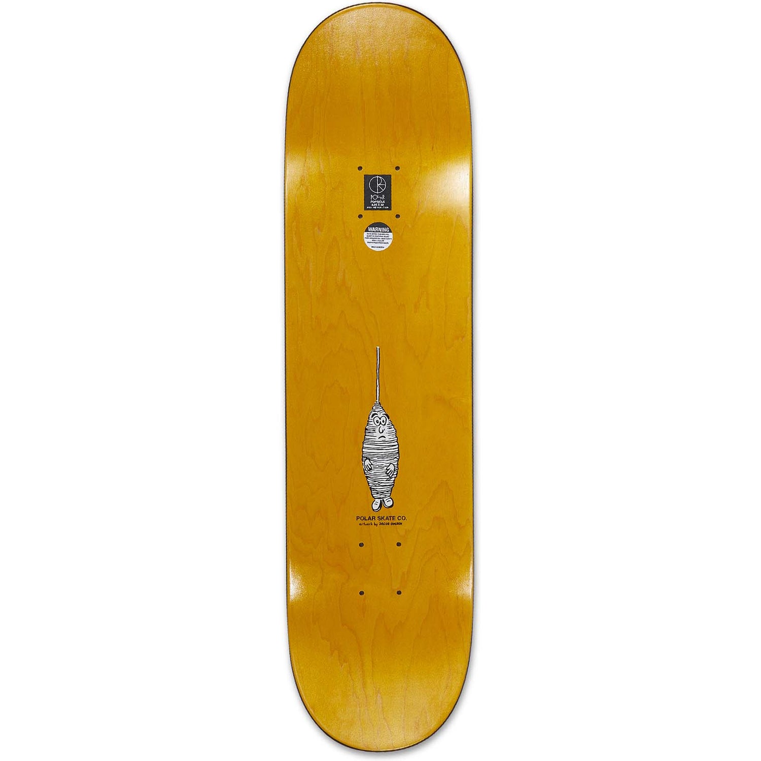 Polar Oskar Rozenberg Spider King Skateboard Deck - 8.5"