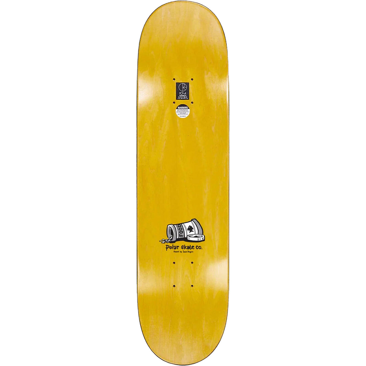 Polar Can Food Skateboard Deck - Hjalte Halberg 8.625"