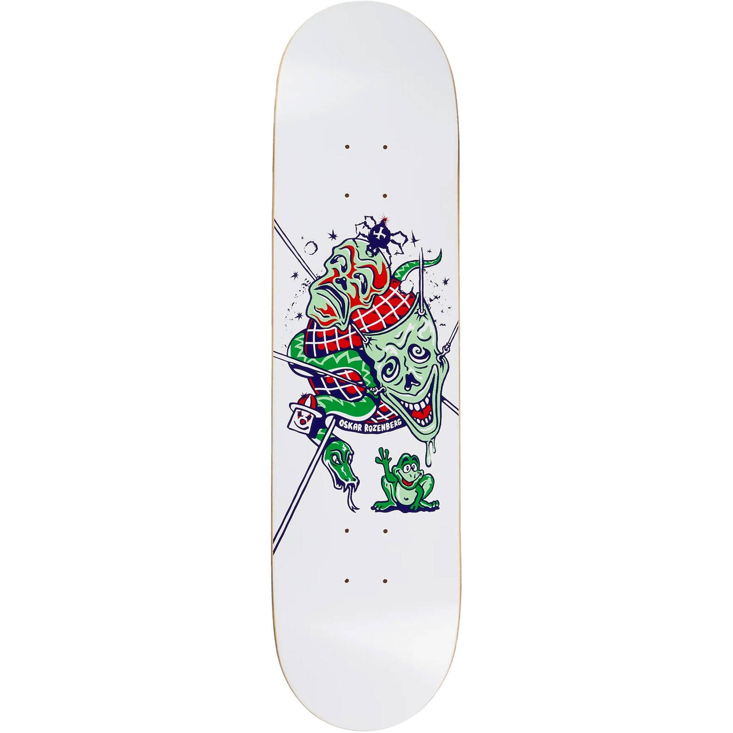 Polar The Mask Skateboard Deck - Oskar Rozenberg 7.875"