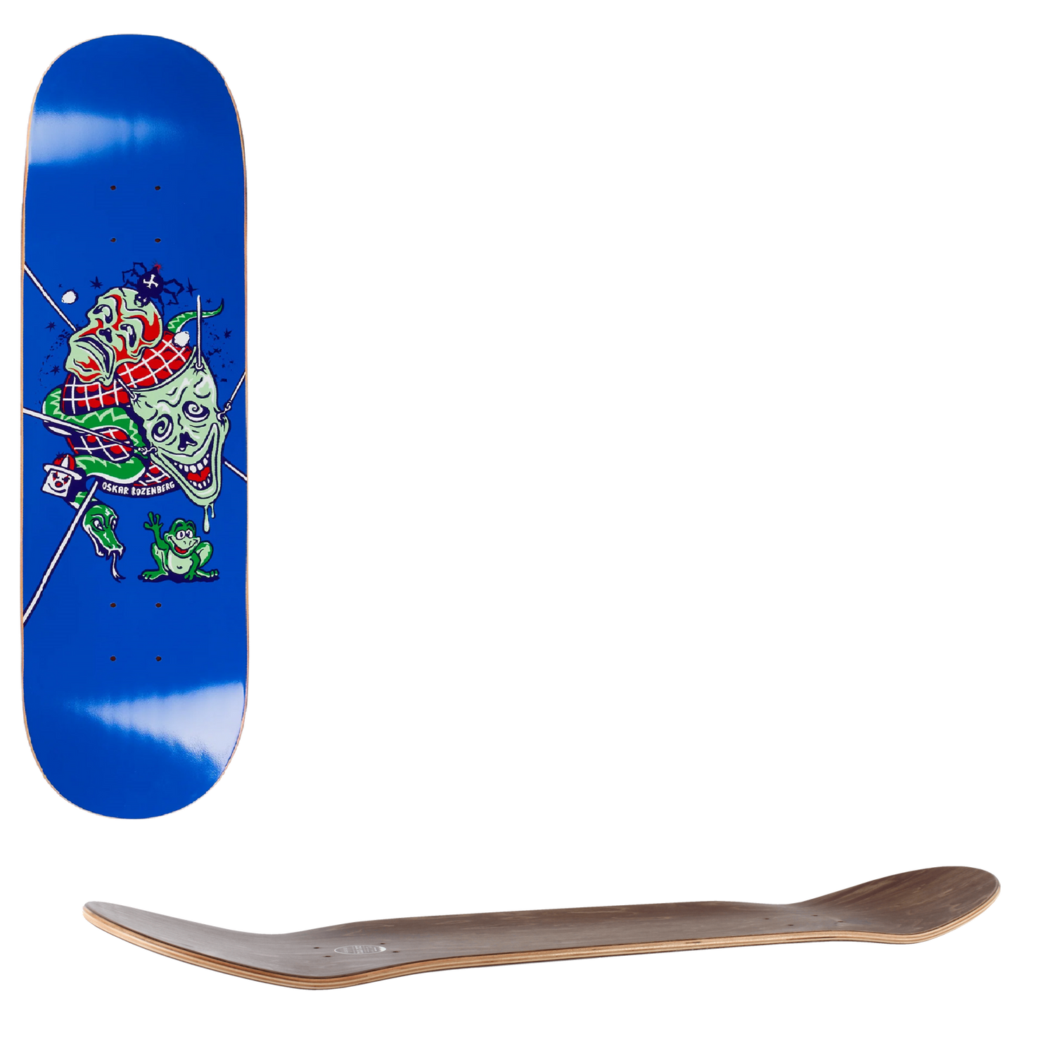 Polar The Mask Skateboard Deck - Oskar Rozenberg 8.375"