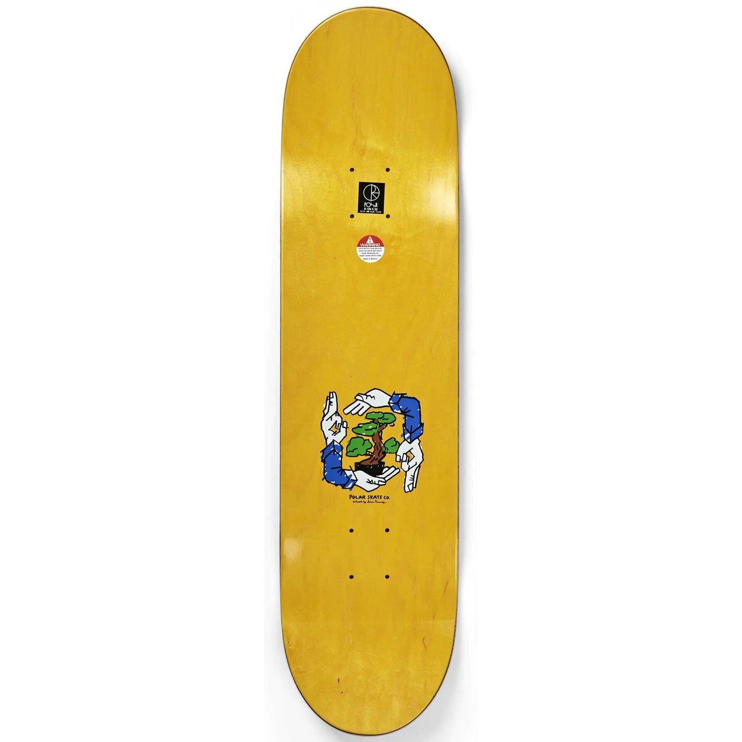 Polar Bonzai Ride Sanbongi Skateboard Deck 7.875''