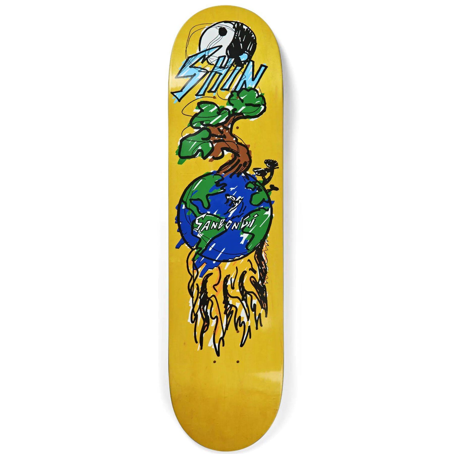 Polar Bonzai Ride Sanbongi Skateboard Deck 8.125''