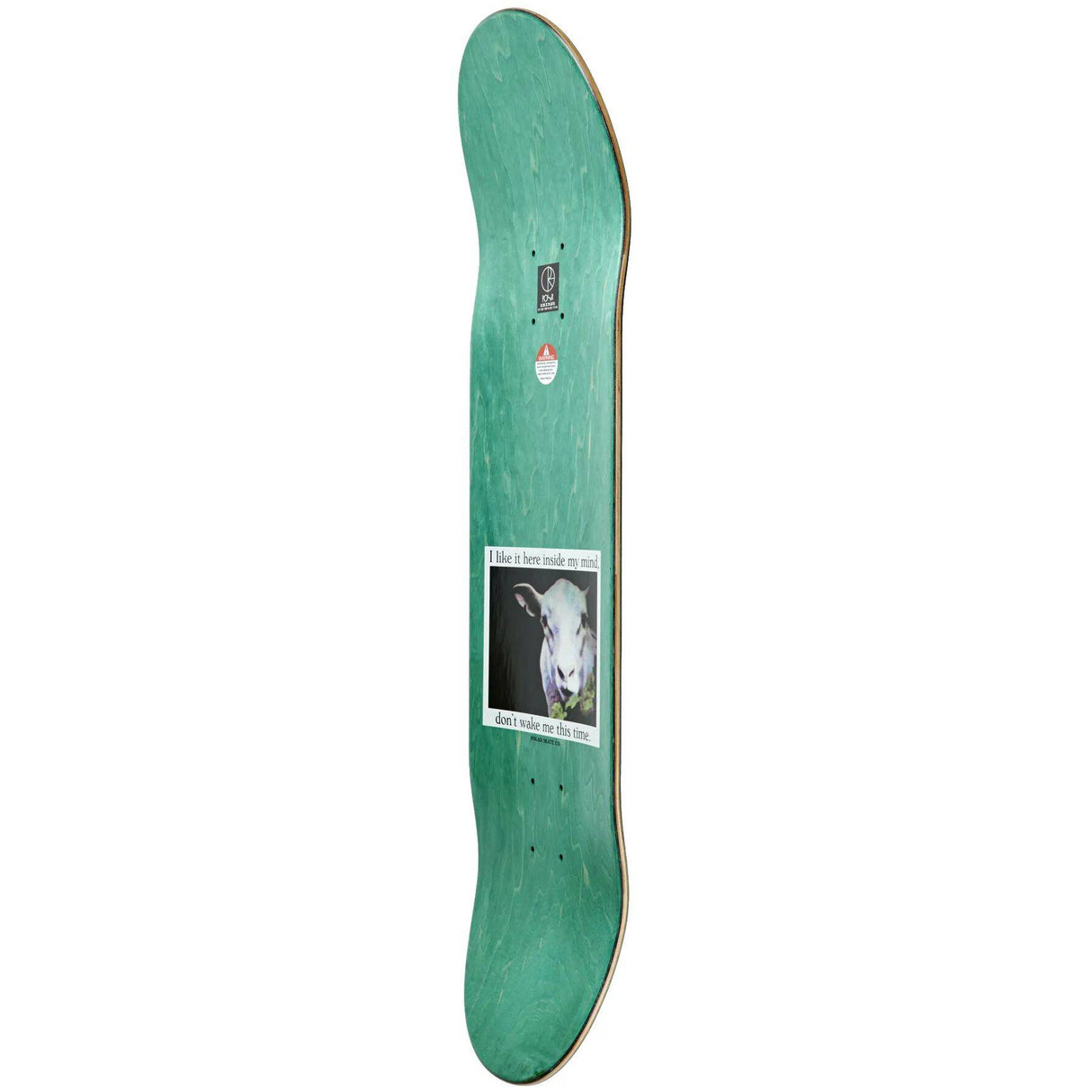 Polar I Like It Here... Sheep In Motion Skateboard Deck 8.25''