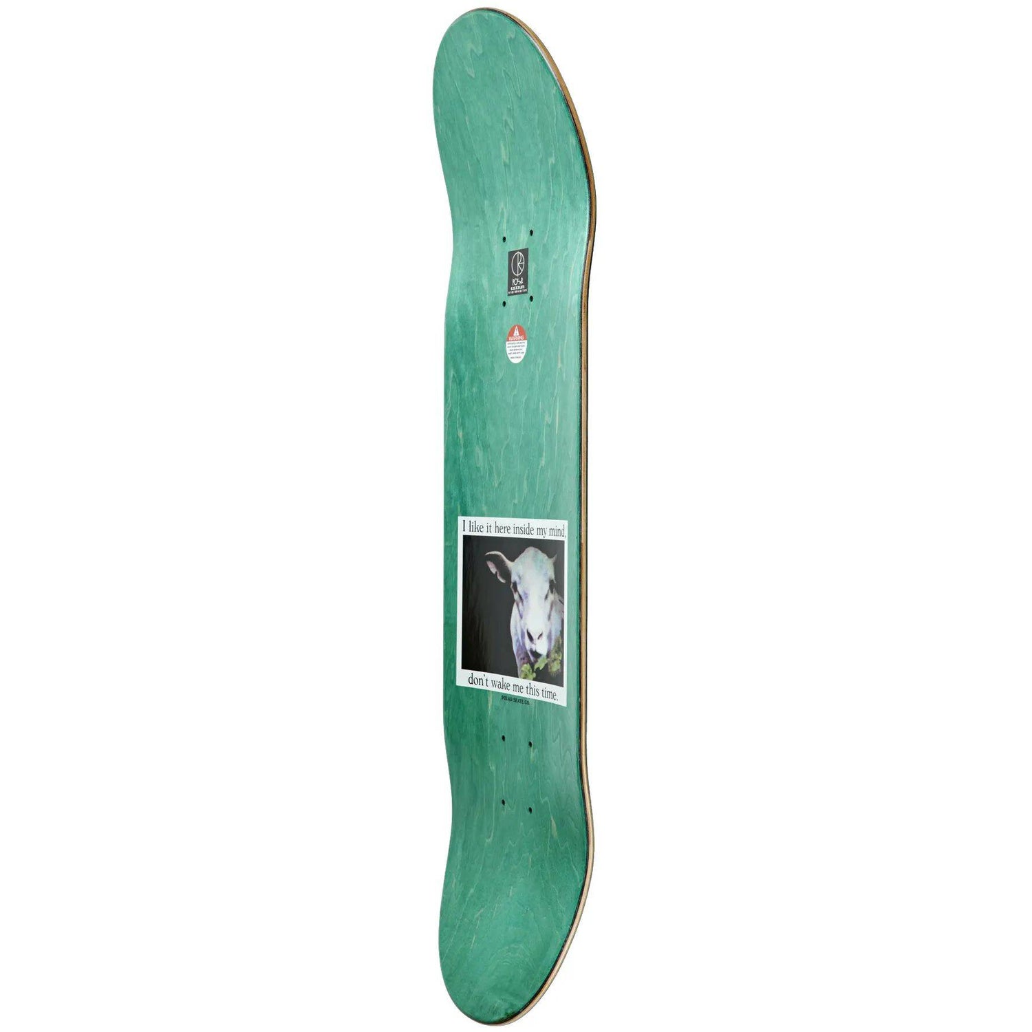Polar I Like It Here... Sheep In Motion Skateboard Deck 8.75''