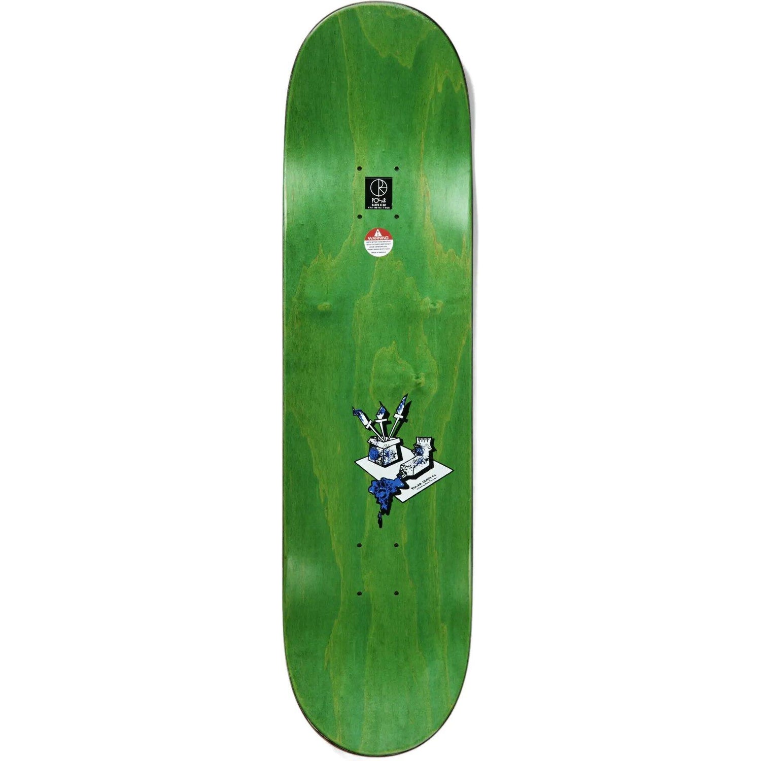 Polar Painter Brady Skateboard Deck - Red 8.0''