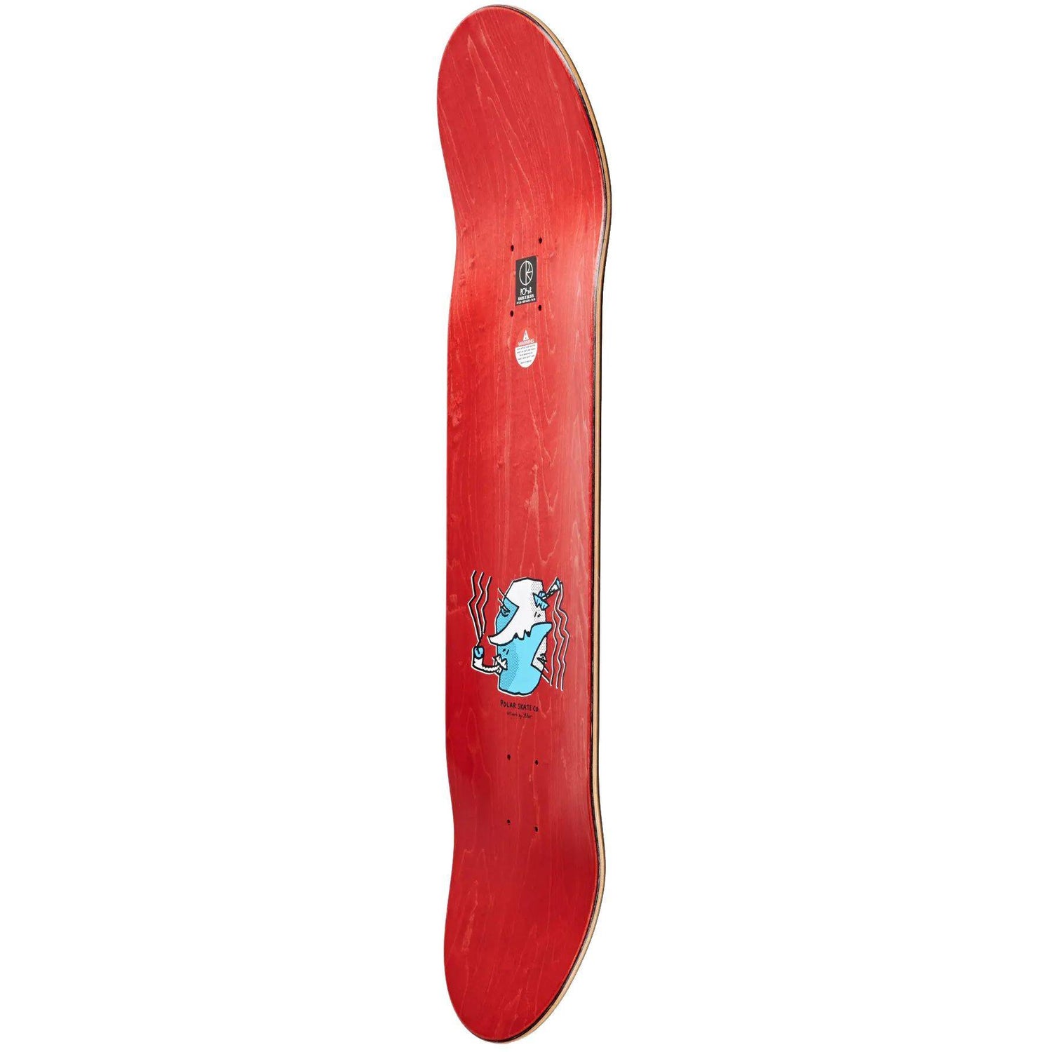 Polar Smoking Heads Skateboard Deck 8.125''