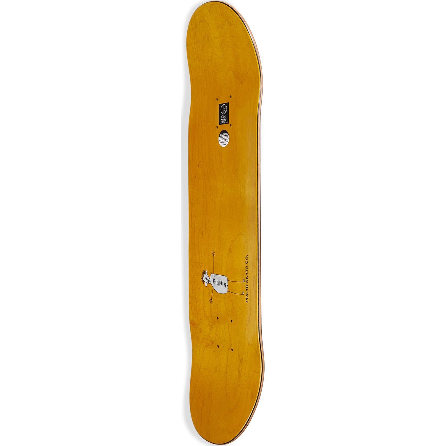Polar Bernard Skateboard Deck - Roman Gonzalez 8.5"