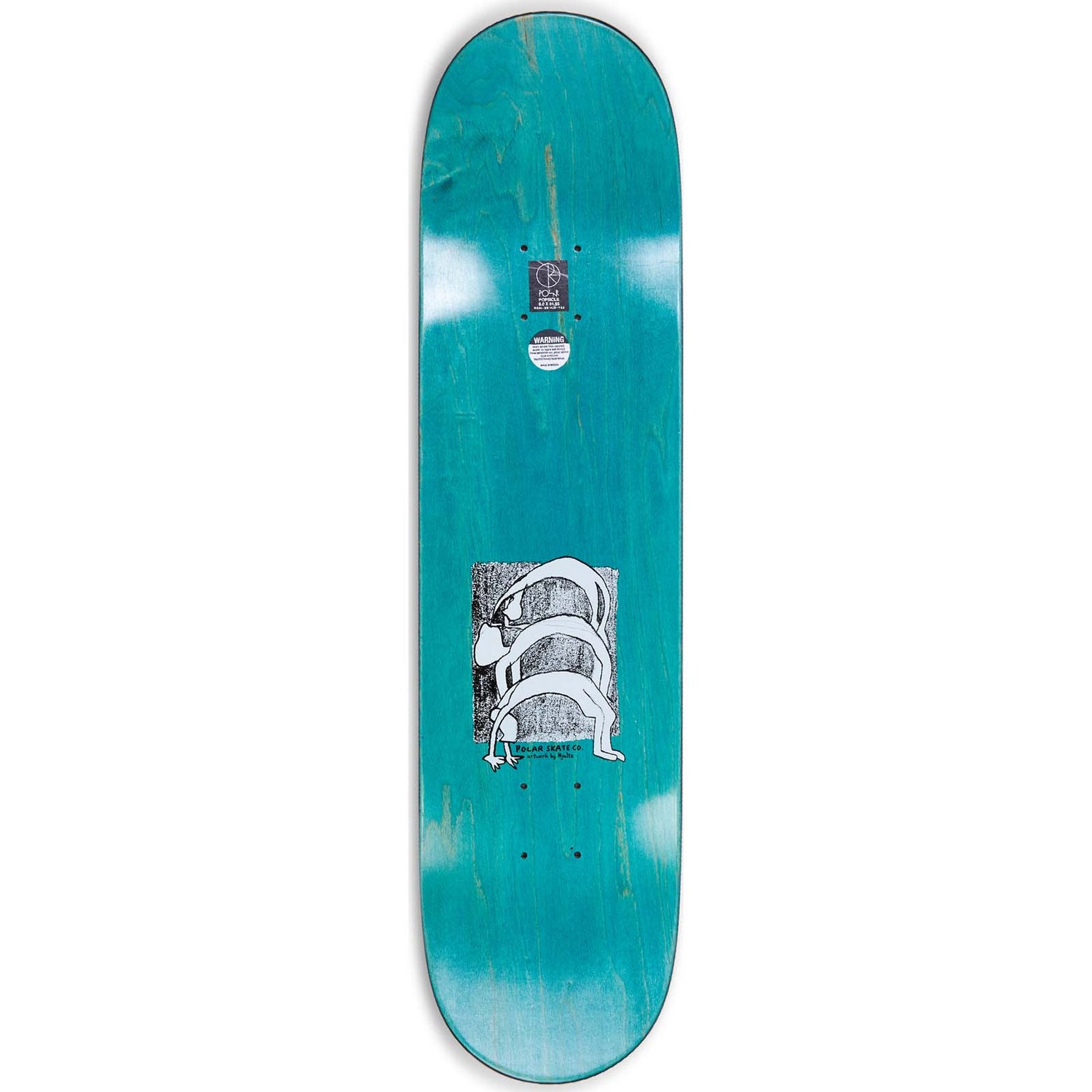 Polar Yoga Trippin' Skateboard Deck - Hjalte Halberg 8"