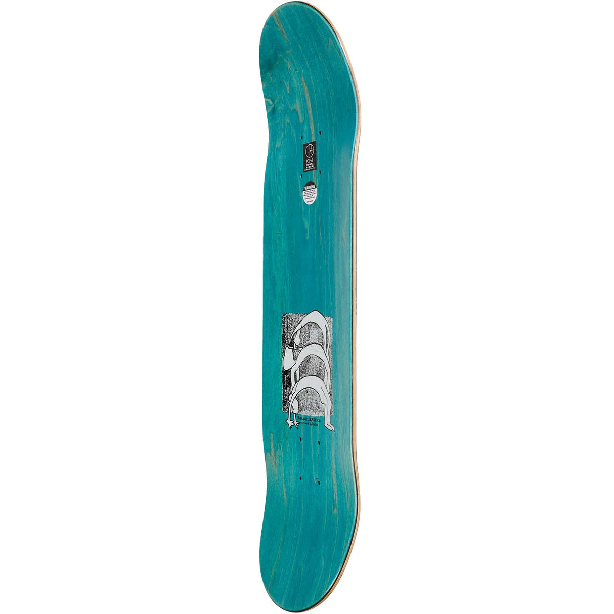 Polar Yoga Trippin' Skateboard Deck - Hjalte Halberg 8"