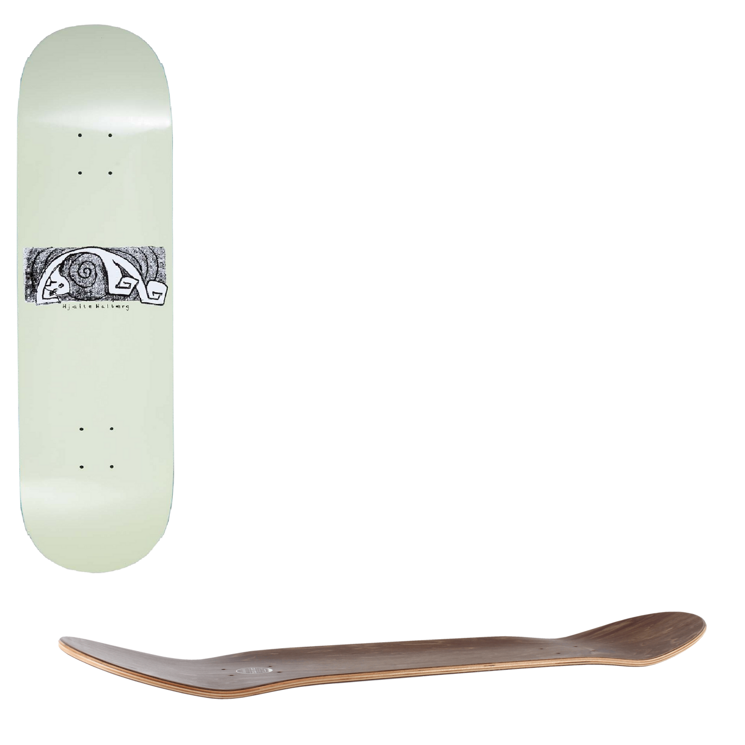 Polar Yoga Trippin' Skateboard Deck - Hjalte Halberg 8"