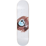 Polar Dane Brady Cimbalino Skateboard Deck - White 8.0''