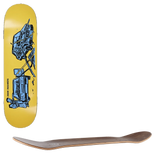 Polar Oskar Rozenberg Driver's License Skateboard Deck - Yellow 8.625''