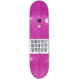 Polar Shin Sanbongi Faces Skateboard Deck - Blue 8.125''