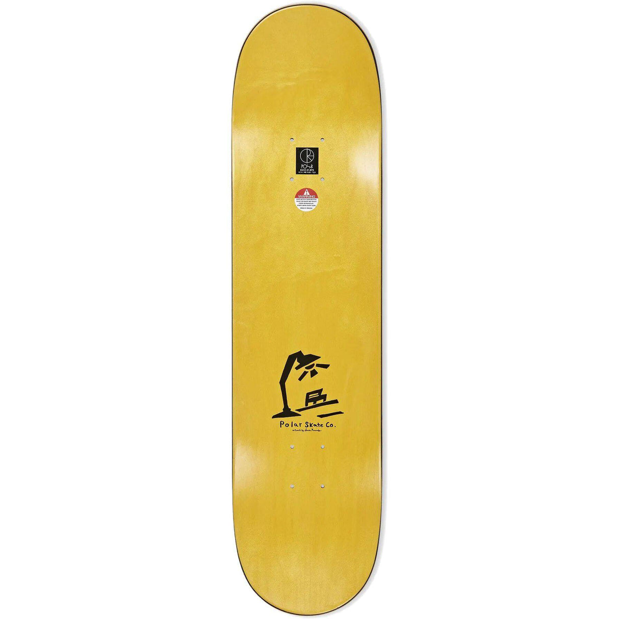 Polar Hjalte Halberg Insomnia Skateboard Deck - Mint 8''