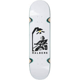 Polar Hjalte Halberg Insomnia (Wheel Well) Skateboard Deck - White 8.25''