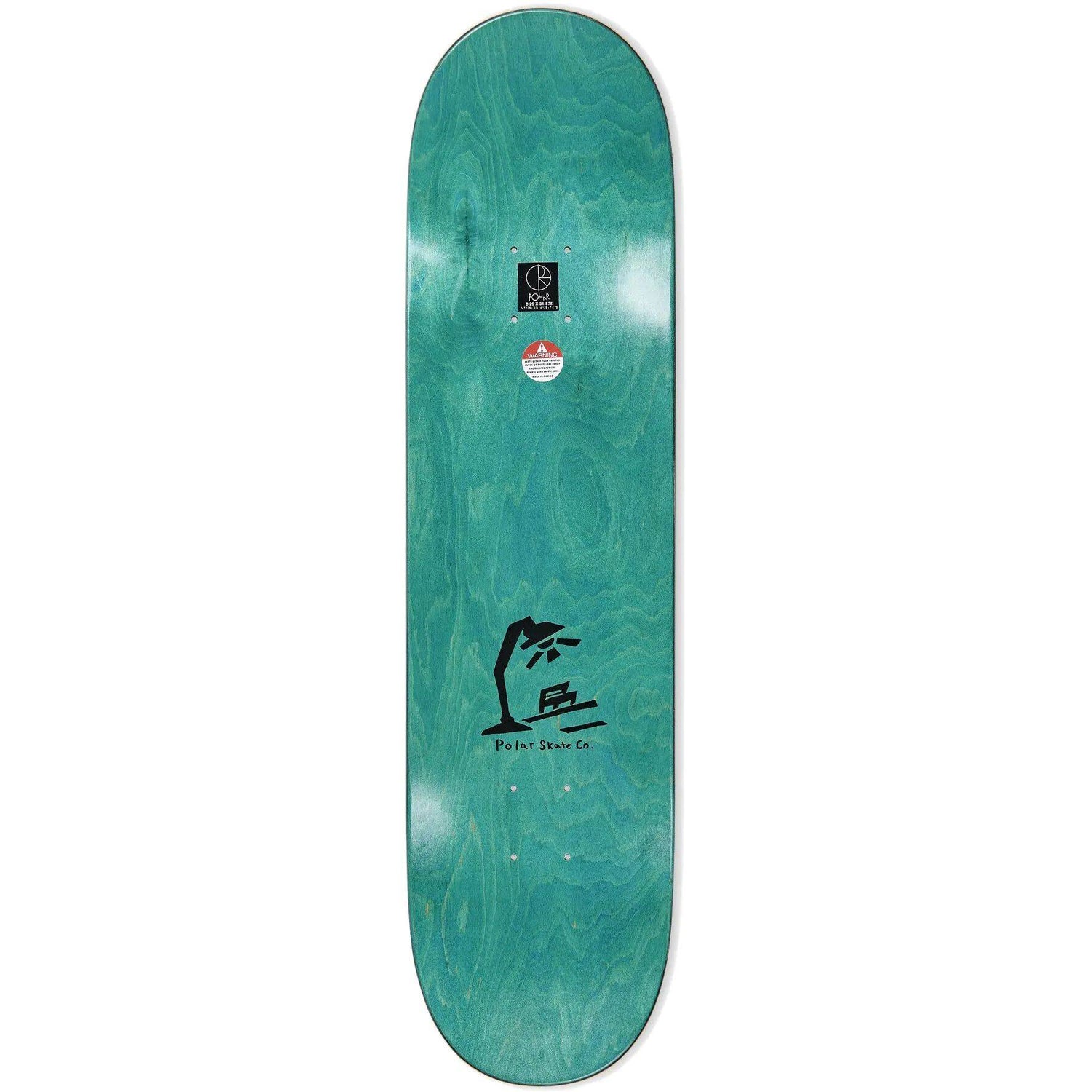 Polar Hjalte Halberg Insomnia (Wheel Well) Skateboard Deck - White 8.25''